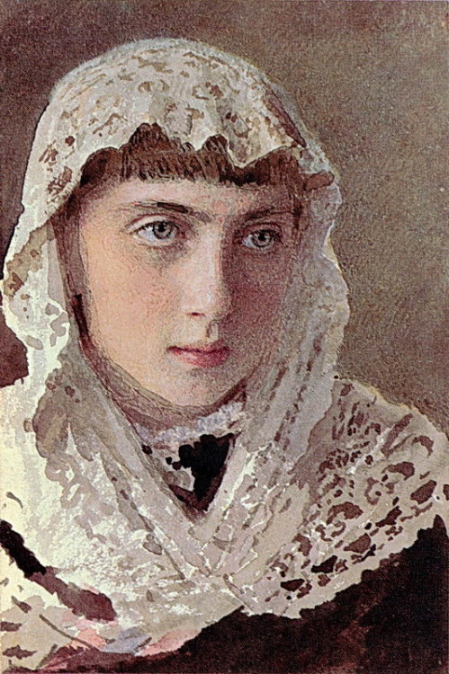 Portrait S.I. Kramskoy, 1880, Ivan KramskoiMedium: watercolor,paperhttps://www.wikiart.org/en/ivan-k