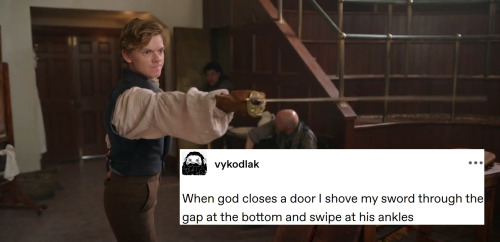 The Artful Dodger, Tumblrfied: "The Duel"6/?