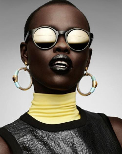 blackfashion:  Grace Bol for Gravure Magazine