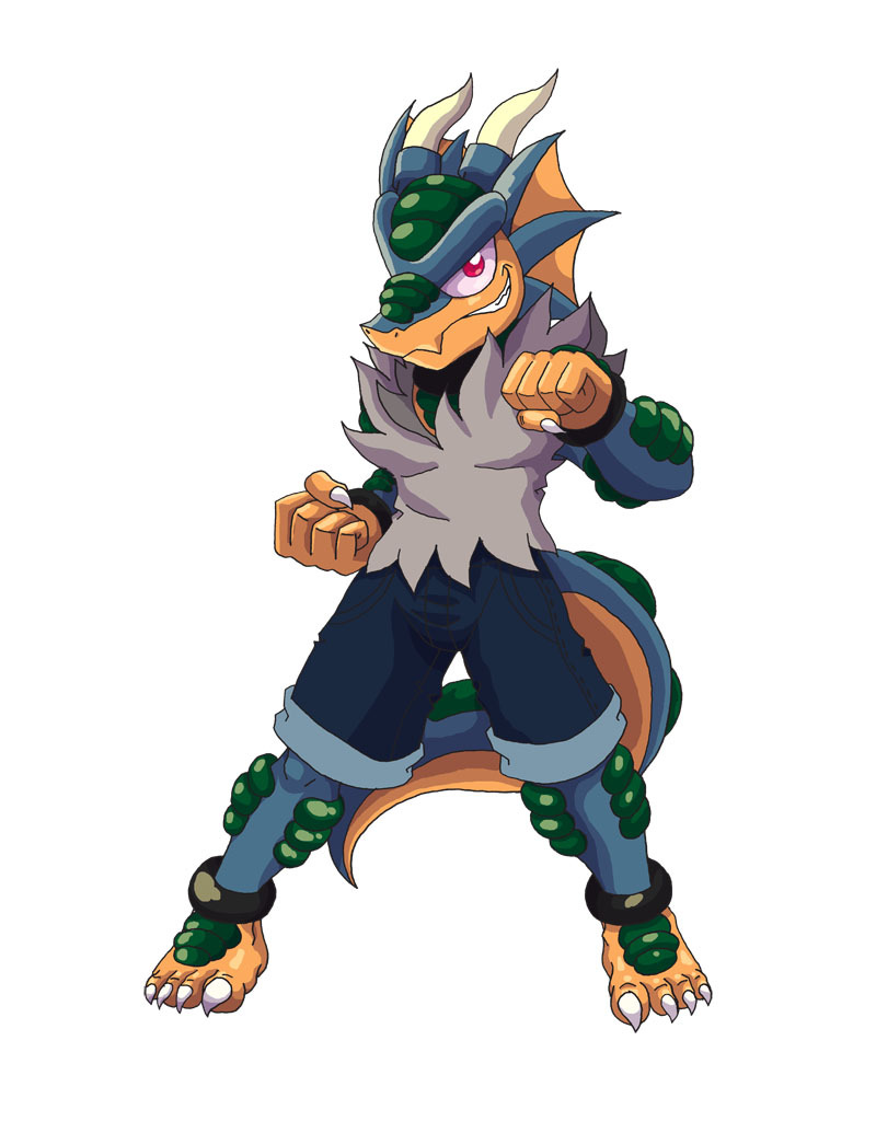 felipeyuski:  A concept art using a normal Rocky, with Rockstar version color esque.
