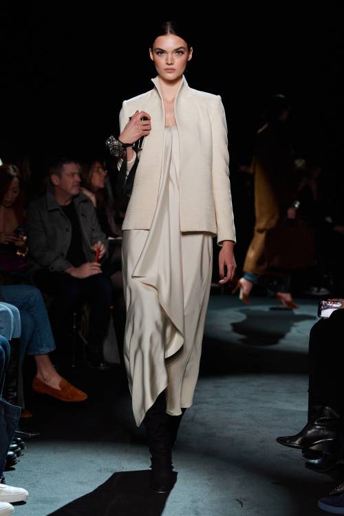 Brandon Maxwell, Fall 2022 Ready-to-WearCredits:Jawara - Hair StylistFulvia Farolfi - Makeup ArtistA