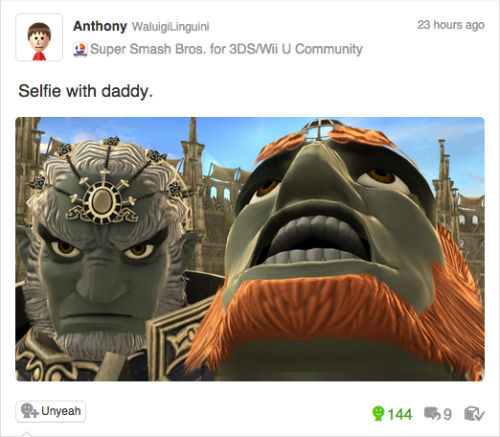 beautifulmansbeauty:My friend Anthony has been having a lot of fun with Ganon as of late.