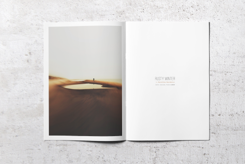 Issue 2 Sneak Preview: “Rusty Winter” by @kkundziczLimited edition Magazine. Get notifie