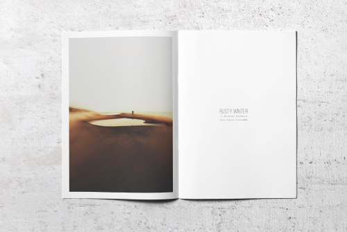 Issue 2 Sneak Preview: “Rusty Winter” by @kkundziczLimited edition Magazine. Get notified on launch: