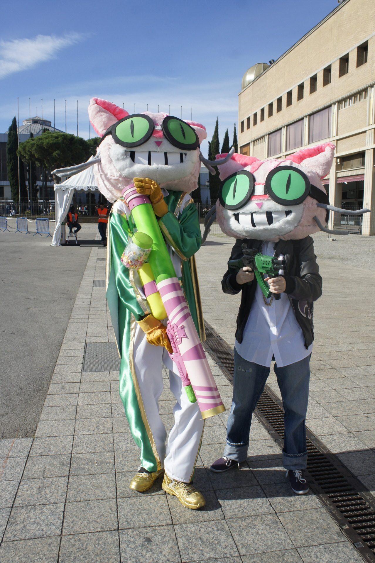 volition:  Some great Genki cosplay in honor of Jordan Lynn, one of our Player Experience