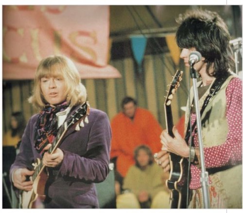 Brian’s last appearance with the band he founded The RollingStones