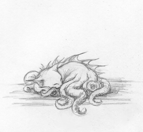 ejbeachy:Here, have a sleeping Khoshekh. 