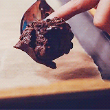 simplyfoodgifs-deactivated20150:  Chocolate Caramel Cookies x ~ recipe by topwithcinnamon