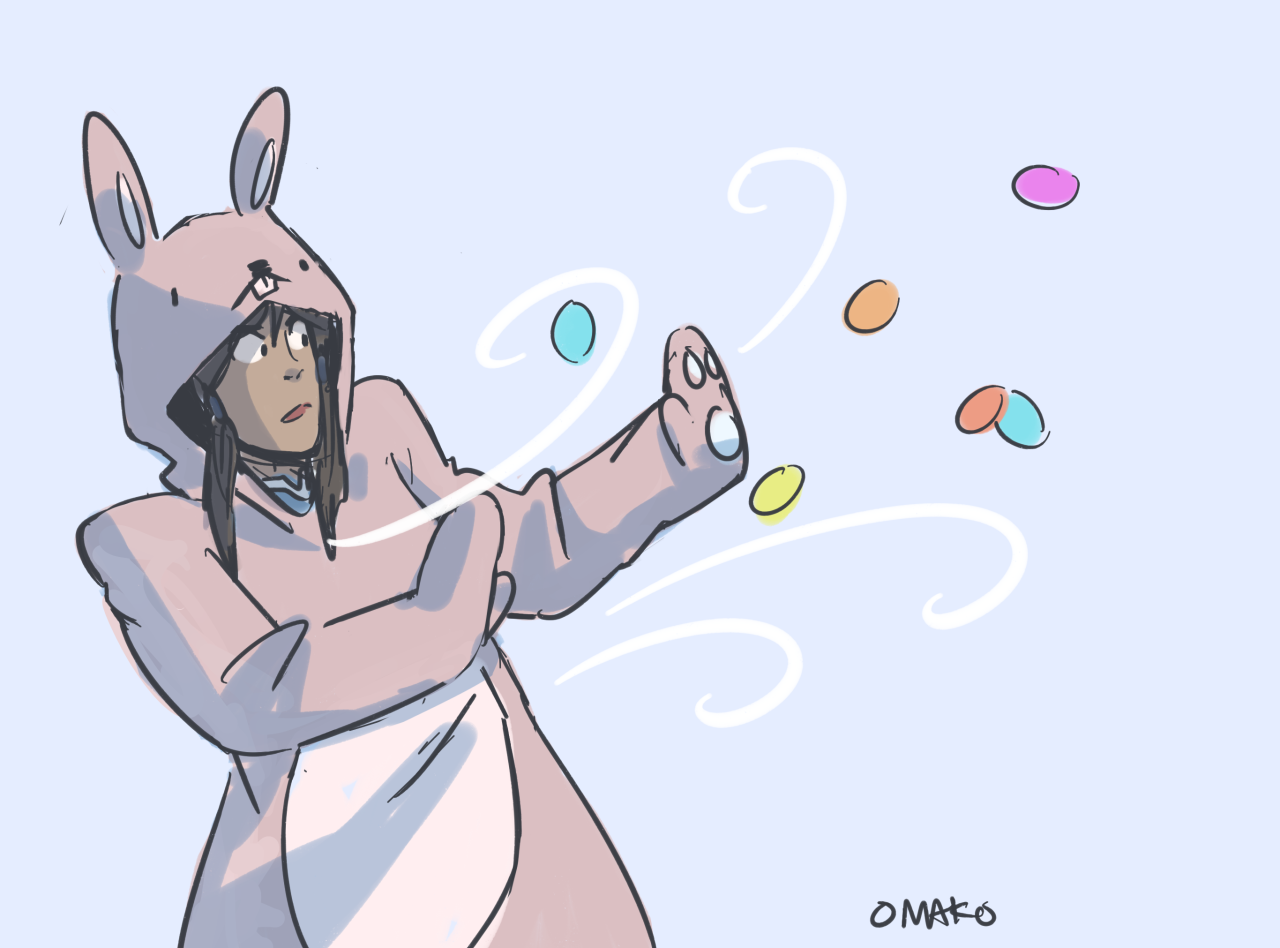 omako:  So Easter is soon 