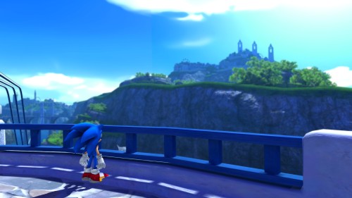 Sonic Frontiers = Sonic Unleashed but you can reach every place you see