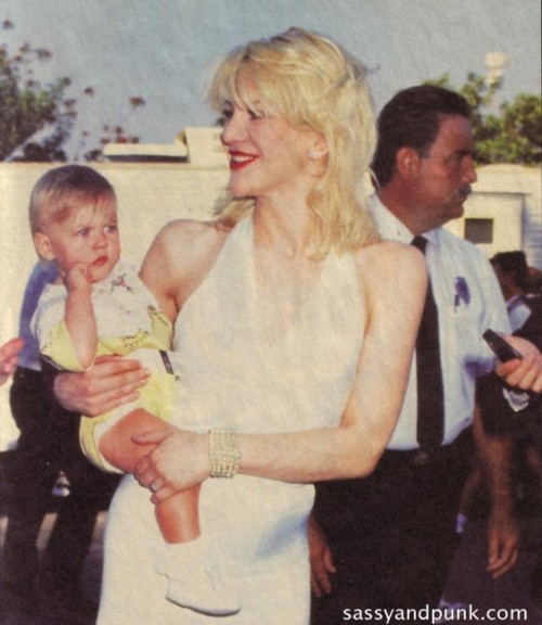 Courtney and Frances at the MTV Video Music Awards, 1993