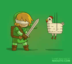 thegamingfacts:  I guess this is what link does in his spare time. 