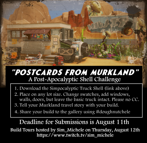 Postcards from Murkland  -A Shell ChallengeThanks to @Sim_Michele and @Brennachansims I present my f