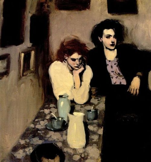 russiacore:Malcolm Liepke, alone together/ Milt Kobayashi, corner table