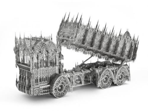 Dump Truck, Wim Delvoye, 2011 