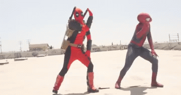 theultimatemoviefanatic:  Spider-man and Deadpool Dance Battle 