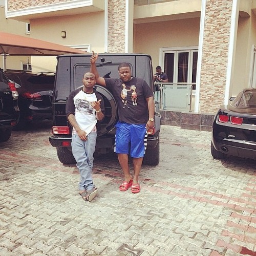 davido x his senior brother, Adewale Adeleke