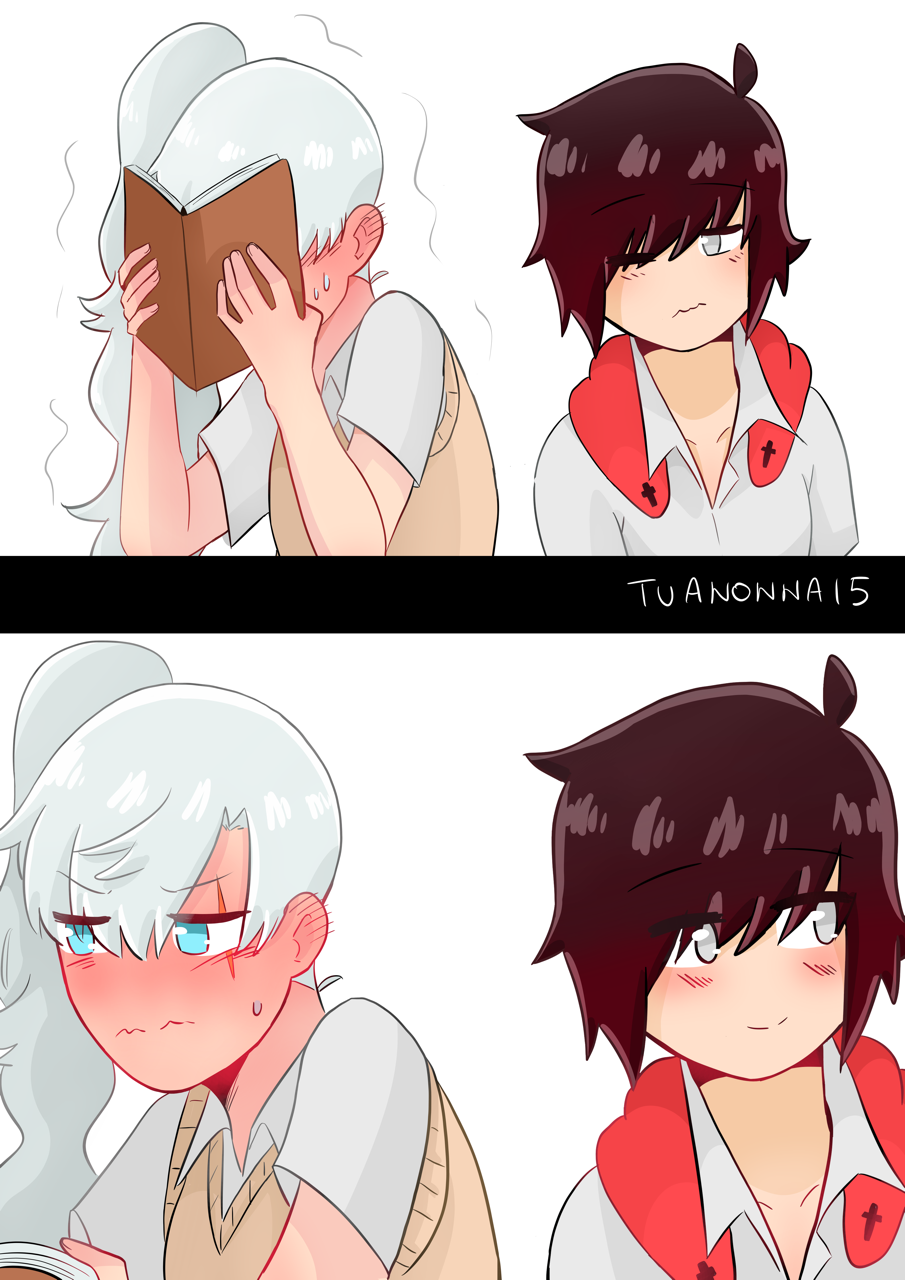tuanonna15:  Day 1: first kiss Witherose week! Yeeey I did it in time! So, I hope