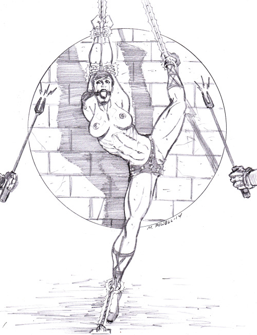 bondagedeanxx: #NSFW Wonder Girl in bondage