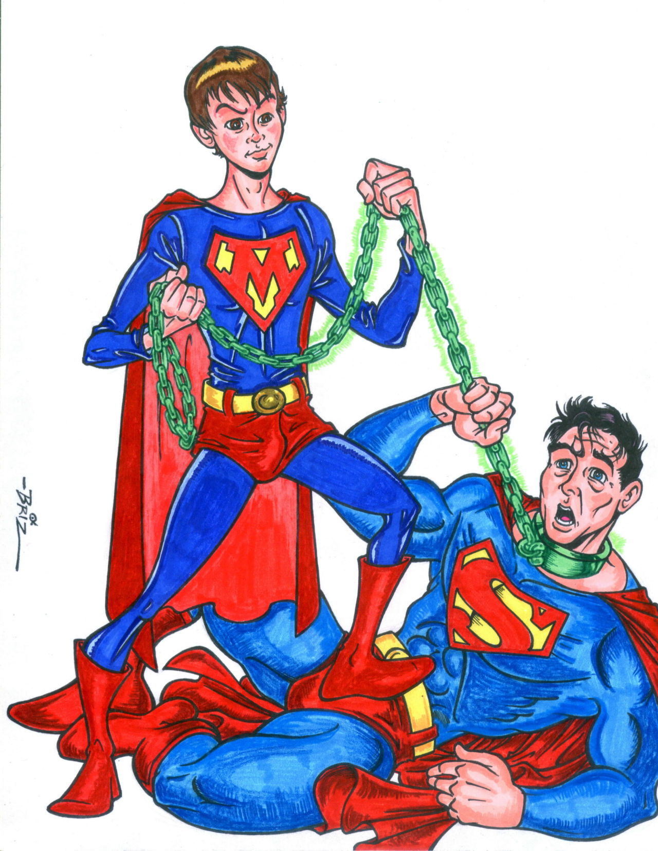 Superman Defeated By Kryptonite