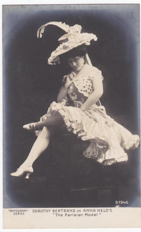 Dorothy Bertrand, Florence Ziegfeld&rsquo;s &ldquo;A Parisian Model,&rdquo; Broadway Success, circa 