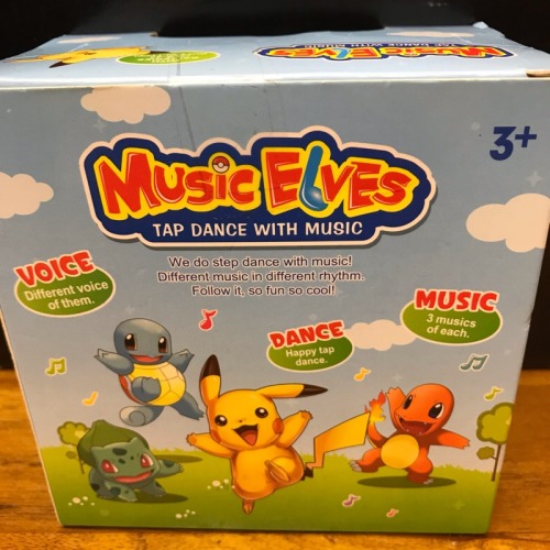 Music Elves (Knockoff Pokémon Pop ’N Step toys)Tap Dance With Music“We do step dance with music! Dif