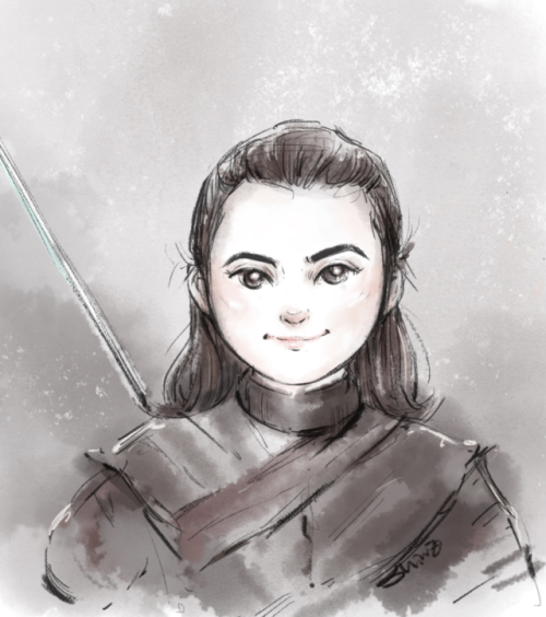 Arya and needle.