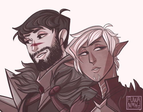 fuwafawn:A quick warm up doodle that got out of hand. I love these boys so much :’00000