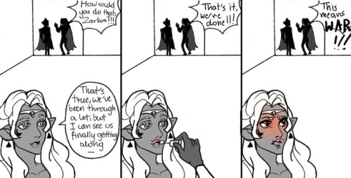 ynngaa: Long awaited (by me) collab with @xxkaseixx  !!I guess it takes place in this au Hello 