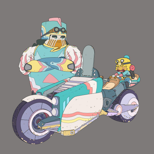 madeleineishere:  the10s:Desert DwellersI tried to design each character with their own personality and purpose.so into this….