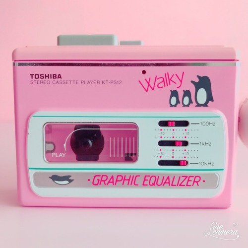 yodaprod:Various Pink Toshiba Walky radio cassette playersKT-PS12KT-PS20KT-V500KT-PS10KT-V860KT-PS3S