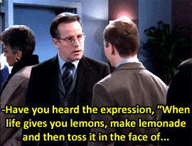 atopfourthwall:  themicrophoneneverblinks: NewsRadio, “Airport”  NewsRadio needs to be a bigger thing on tumblr.