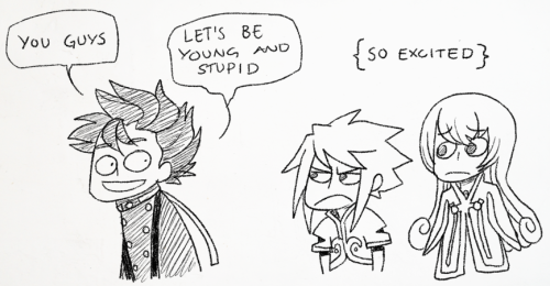 fletcherbrows:  I found this old summary of the beginning of tales of symphonia and what can I say some of these panels still speak to me 