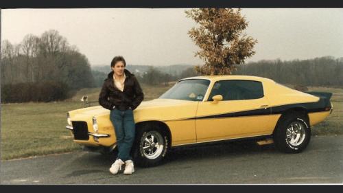 My 71 Camaro back in October 1984 by fahkingicehole