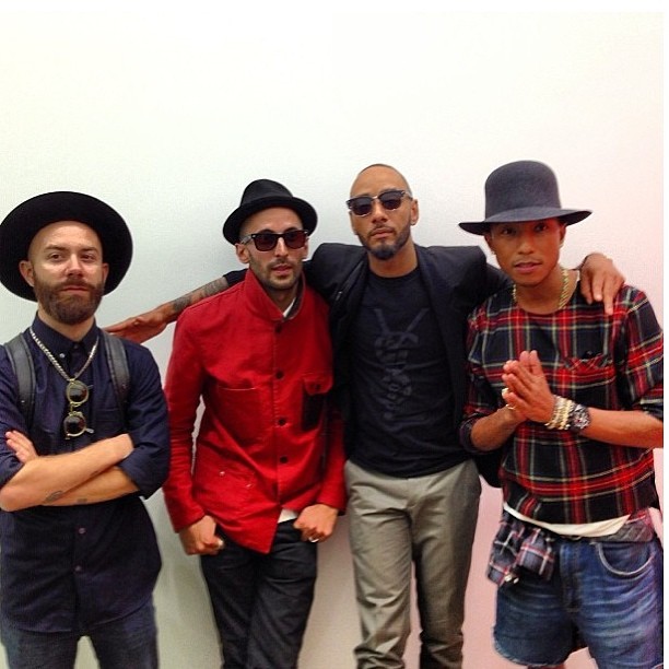 anotherfashionbook:  These guys are killing it and @pharrell wears the hell out of