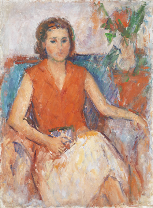 fleurdulys:Portrait of a Woman - Ion Musceleanu