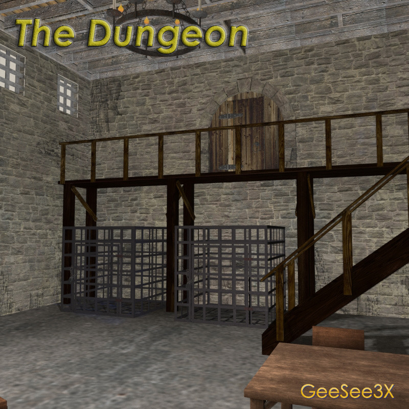  GeeSee3X  is here to start your dungeon scenes! A  new Dungeon that consists of