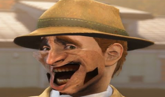 vampyrekat2: disgruntledlungfish:  feeshies:  disgruntledlungfish:   “that is RIGHT, WIFE LADY. For I am SOLDIER. Soldier I AM! And ye be frail and petulant LAWYER PERSON. HAHAHA. Look at my well defined chin and picturesque Nuclear Family™   Lifestyle.