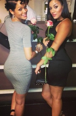 Iofbeholder:  Two Roses For Two Beautiful Women