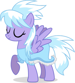 ponies-n-stuff:  Cloudchaser Dancing by