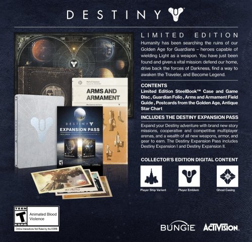 Destiny’s two collector’s editions include access to two expansions and more Destiny, Ha