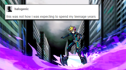 aoiszaizen: Yu-Gi-Oh! VRAINS + Text Posts ↳ Episode 1: “My Name is Playmaker”