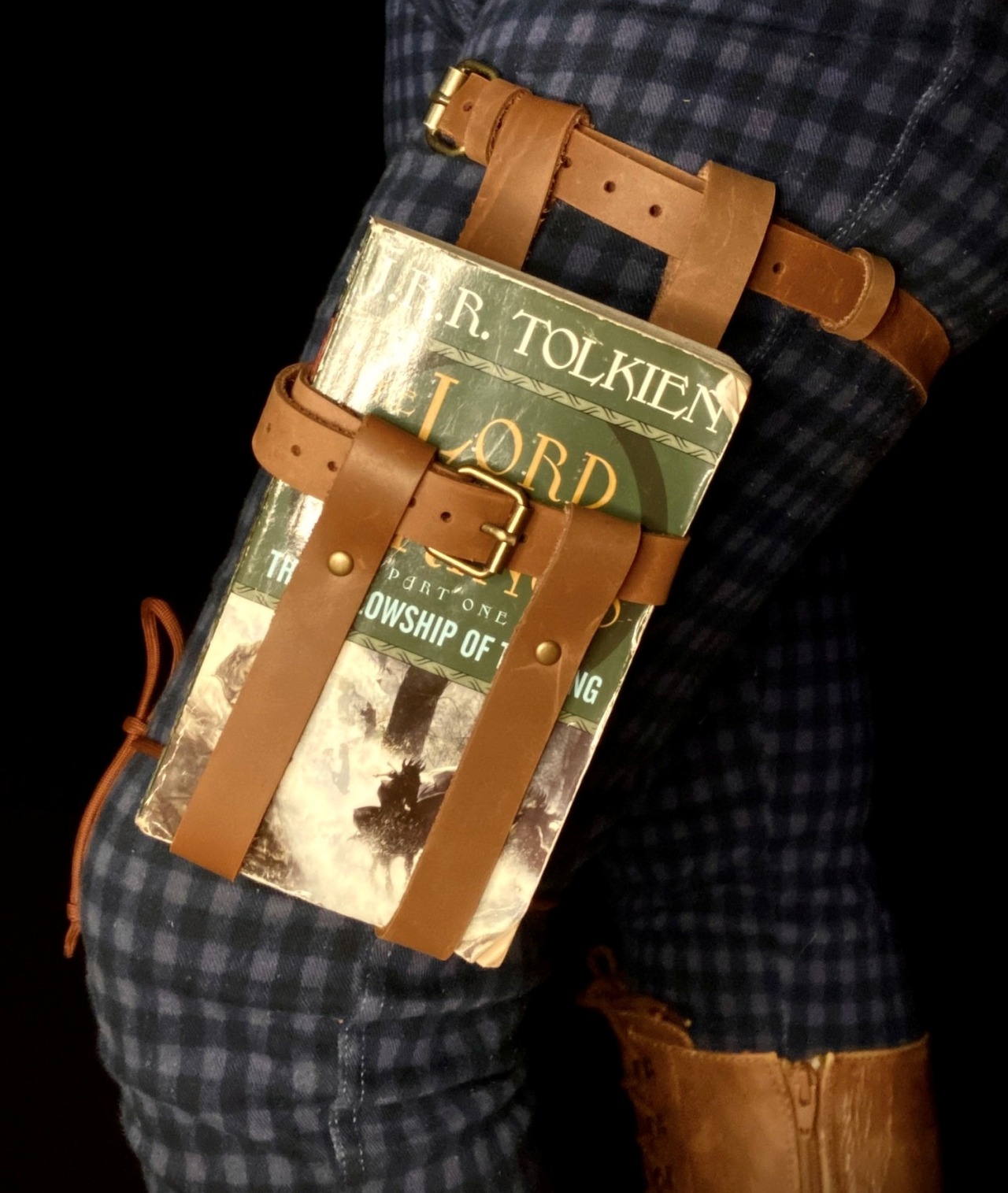 Book Holster // Funky Camelot on Etsy