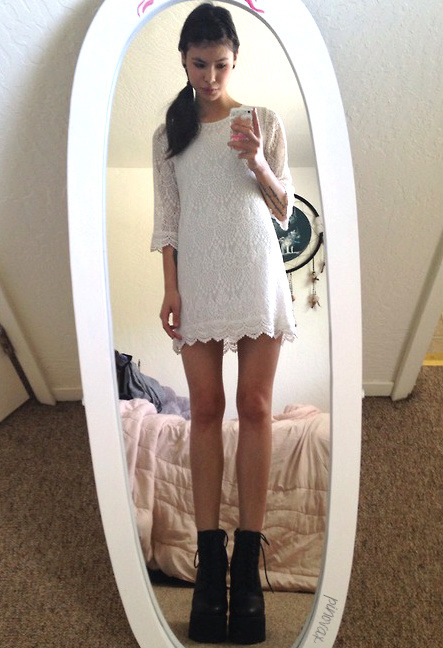 misamys:  pinovax:  Taking the dogs out! Wearing my birthday present from misamys