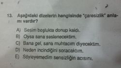 kedidenkorkankurtmanyaai:  kerhanekackini:  kedidenkorkankurtmanyaai:  yaralarindevrimi:  kedidenkorkankurtmanyaai:  Cevap ne ben C diyorum ama emin olamadım  bence b abi düşünsene dalmışsın unutmuşsun onsuzluğu seslenmişsin adıyla ses yok