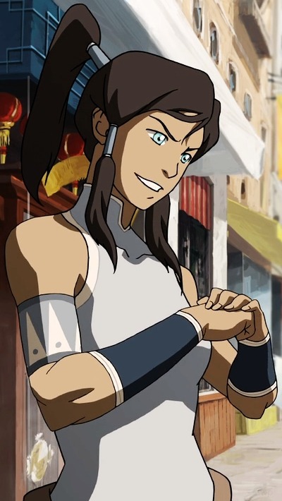 korra-warriorprincess:  Korra + musclesiPhone Wallpapers[Request by Anon] [400x710]Requests are open. 