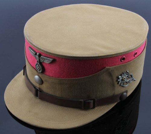 The kepi is a hat with a circular top and a visor. The kepi was originally introduced to replace the
