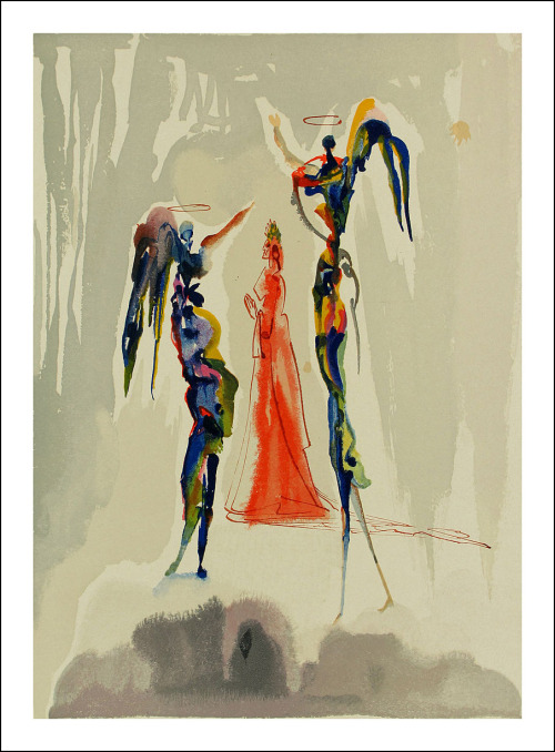 modernizor:The Divine Comedy by Salvador Dali, 1951-1960.via book-graphics.blogspot.com