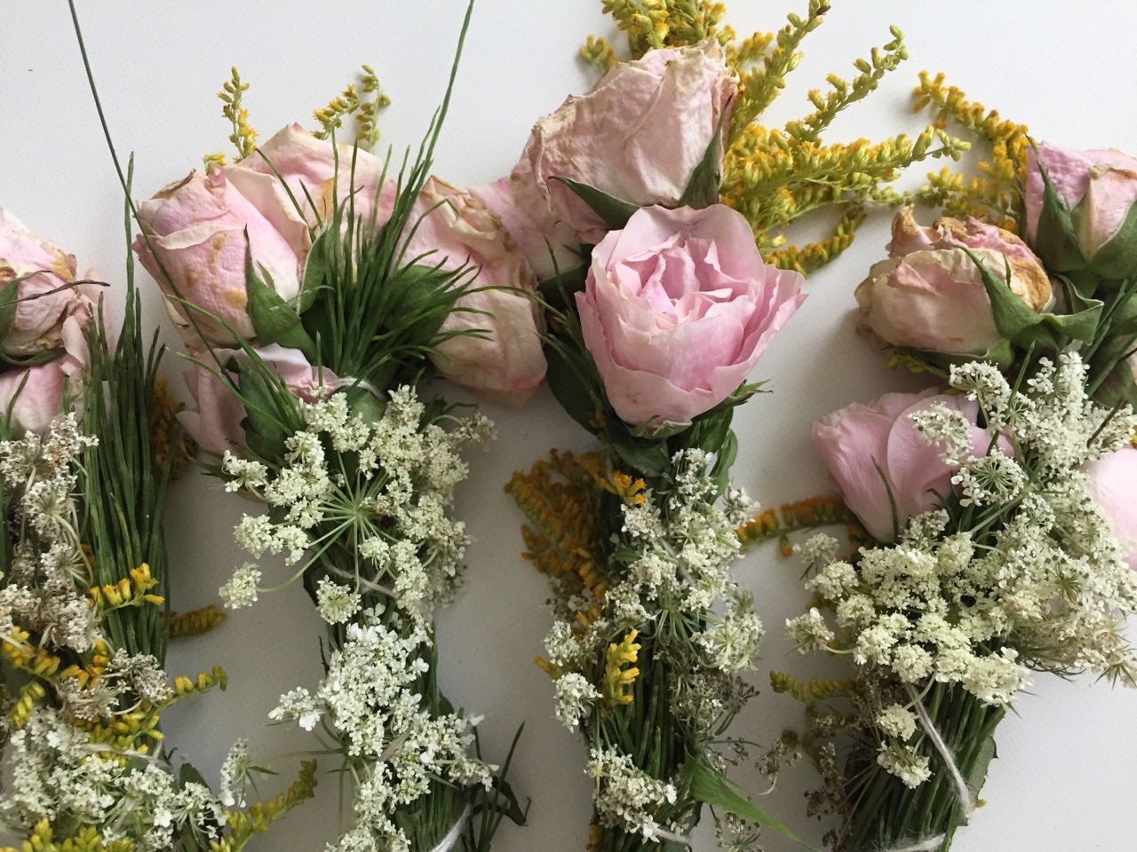 floralsgifts:  Enchanted rose spell bundles as they dry, these beauties will be added