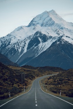 jaymegordon:  Road to Mt. Cook ➾ Jayme Gordon 